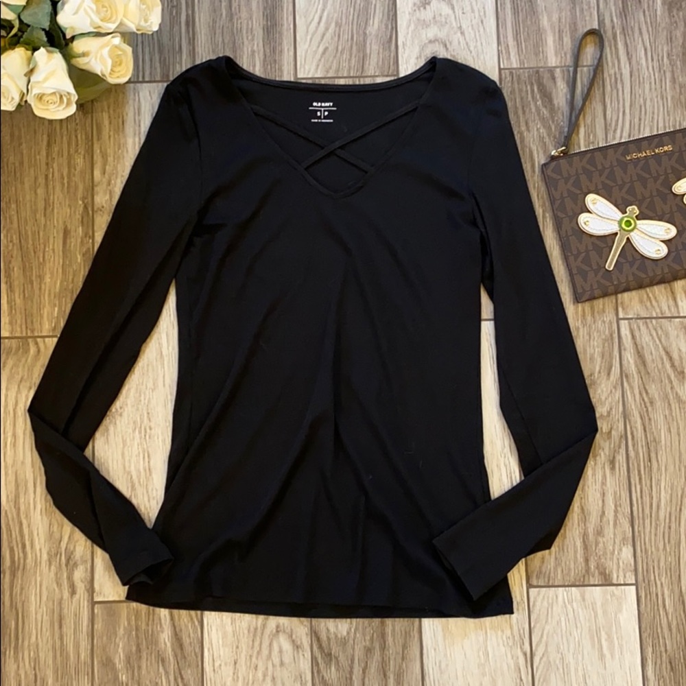 Cross cross Black Top